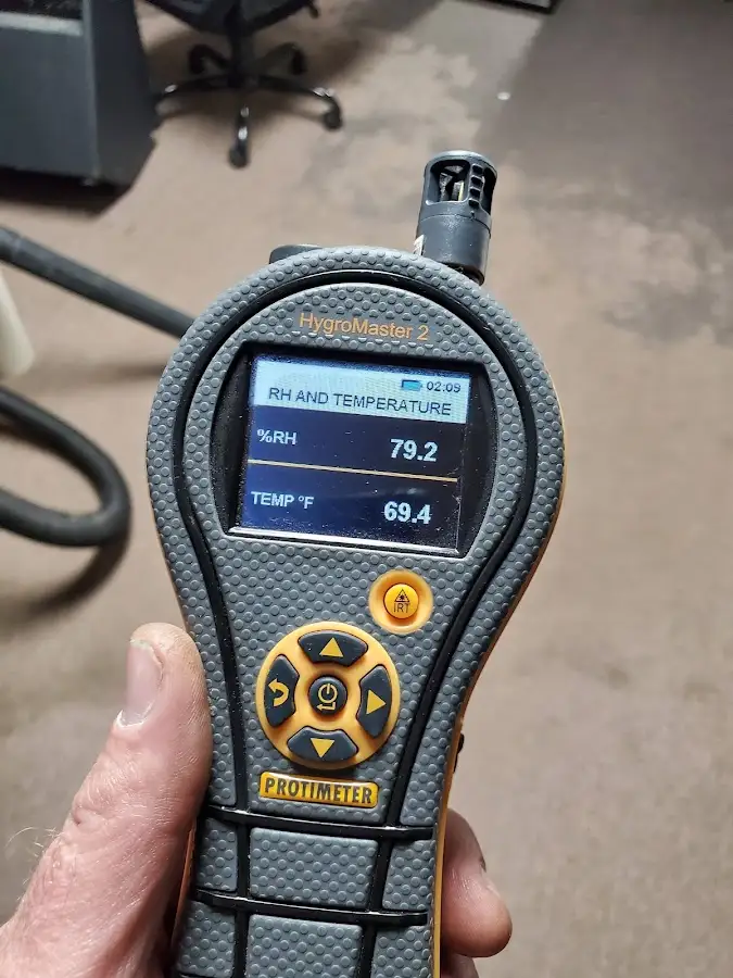 Moisture meter humidity assessment for Fire & Smoke Damage Restoration in Ocean City